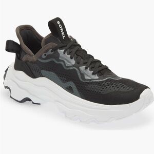 Sorel Kinetic Black & White Sneakers-Sz 7